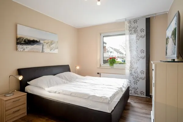 Schlafzimmer  (DKK1e) Ferienwohnung Seepferdchen