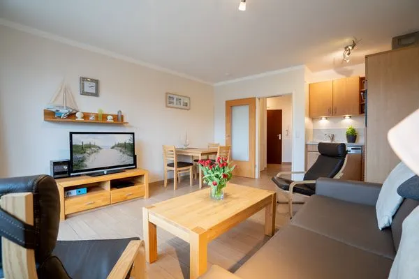 Wohnzimmer  (DKK5) Ferienwohnung Ostseeperle