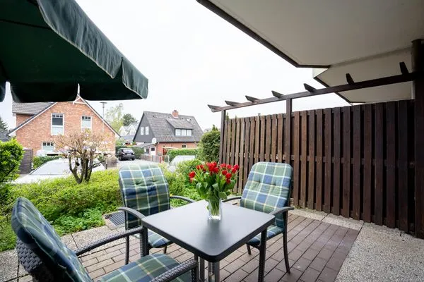 Terrasse  (DKK5) Ferienwohnung Ostseeperle