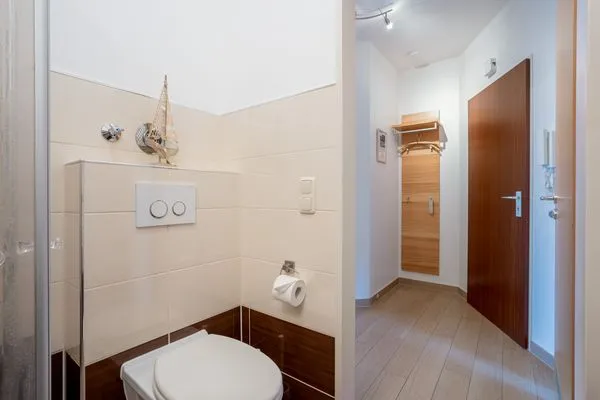 Badezimmer  (DKK5) Ferienwohnung Ostseeperle