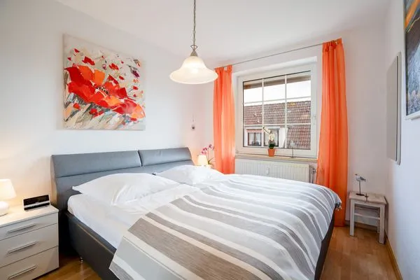 Schlafzimmer  (DKK7b) Ferienwohnung Strandmuschel