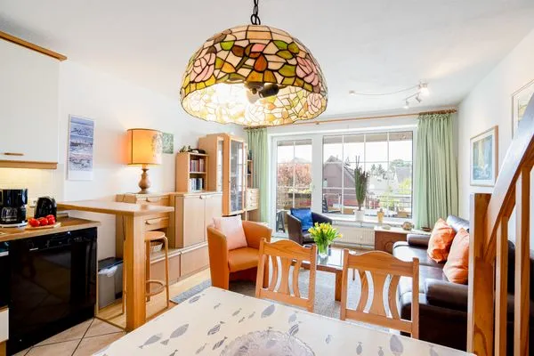 Wohnzimmer  (DKK7b) Ferienwohnung Strandmuschel