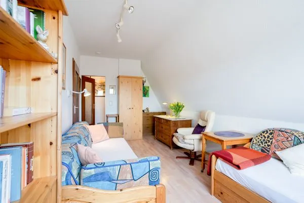 Schlafzimmer  (DKK7b) Ferienwohnung Strandmuschel