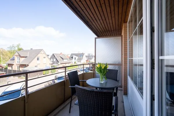 Balkon  (DKK9) Ferienwohnung Möwennest