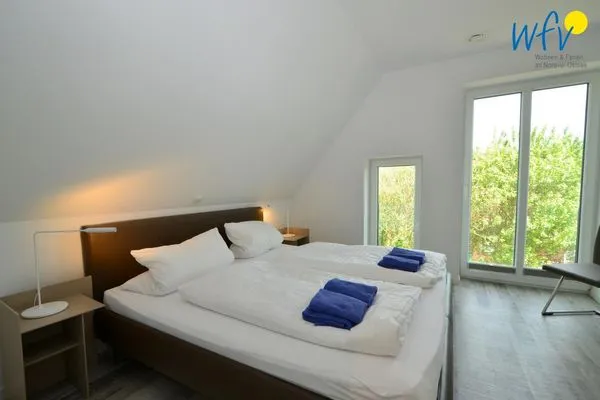 Schlafzimmer Haus Billstr. Ferienwohnung "Hygge"