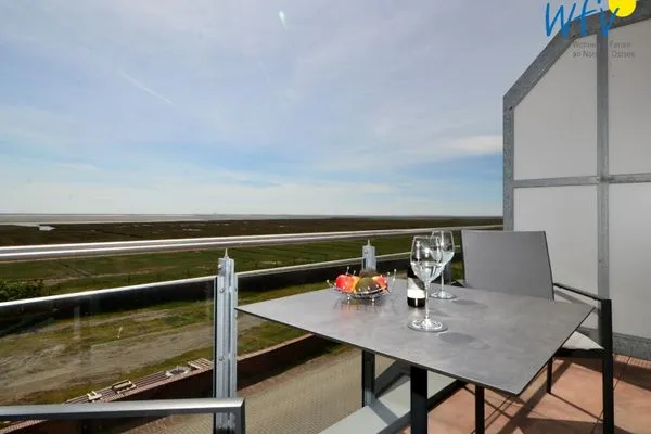 Balkon Haus Billstr. Ferienwohnung "Hygge"