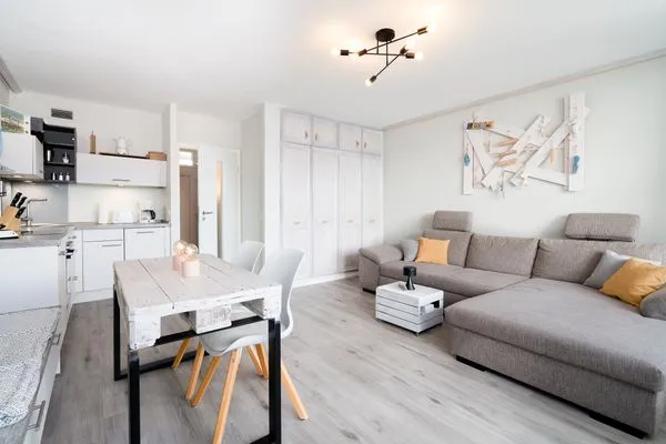 Wohnzimmer Ferienpark Sierksdorf App.314 - Strandlage