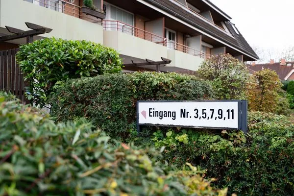 Eingang, Umgebung  Ferienwohnung "Strandnah in Niendorf"