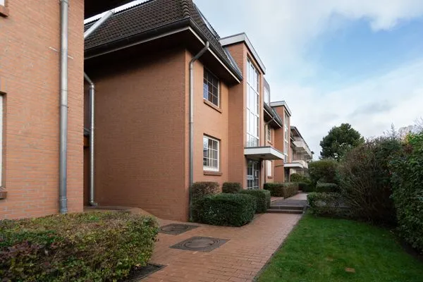 Eingang, Umgebung  Ferienwohnung "Strandnah in Niendorf"