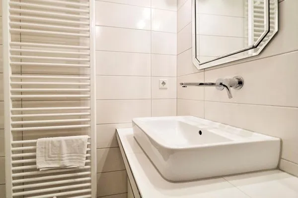 Gäste-WC  Ferienwohnung Am Hafen