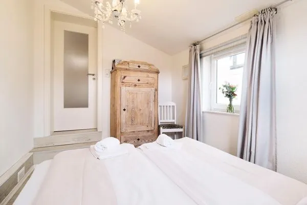 Schlafzimmer  Ferienwohnung Am Hafen