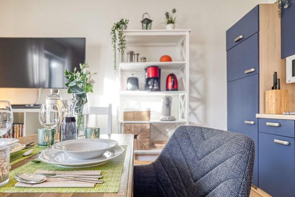  Zur Wellenwiese 22a Wohnung Vogelsang Zingst - Küche / Küchenzeile