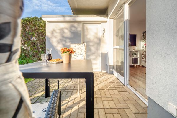  Zur Wellenwiese 22a Wohnung Vogelsang Zingst - Terrasse