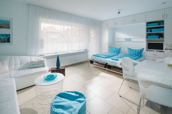  Ferienwohnung Küstenkoje Norderney - Schlafzimmer