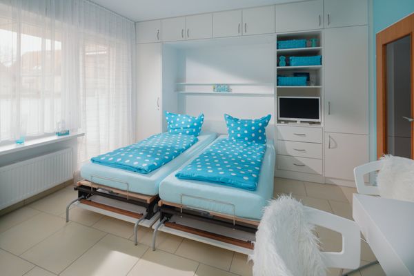  Ferienwohnung Küstenkoje Norderney - Schlafzimmer