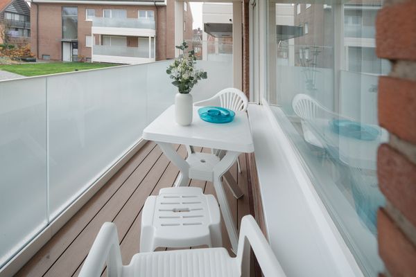  Ferienwohnung Küstenkoje Norderney - Balkon