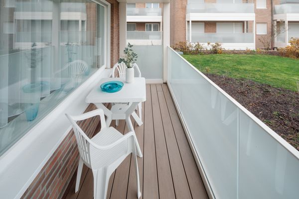 Ferienwohnung Küstenkoje Norderney - Balkon