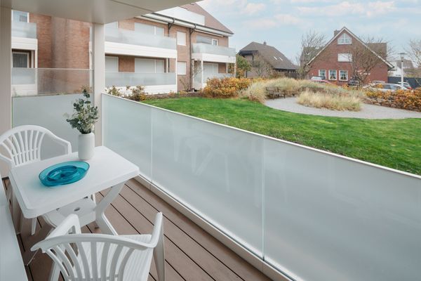  Ferienwohnung Küstenkoje Norderney - Balkon