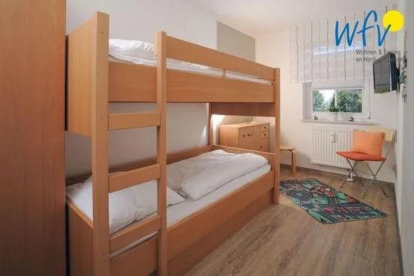 Schlafzimmer Villa Malte Ferienwohnung Herzmuschel