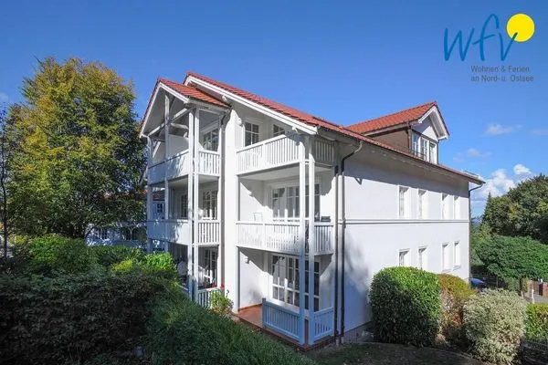 Hauptansicht Villa Malte Ferienwohnung Herzmuschel