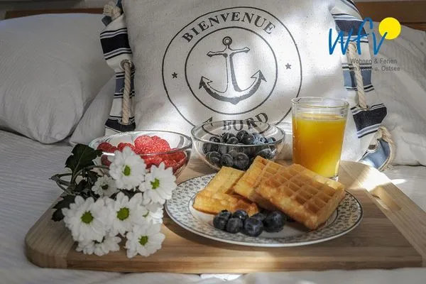 Dekoratives Detail Villa Malte Ferienwohnung Strandläufer