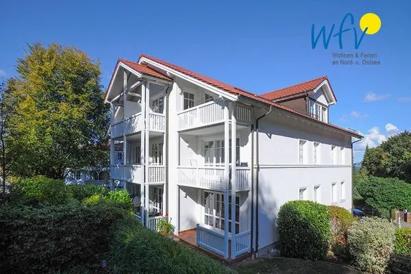 Hauptansicht Villa Malte Ferienwohnung Strandläufer