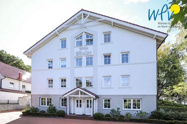 Hauptansicht Villa Malte Ferienwohnung Strandläufer