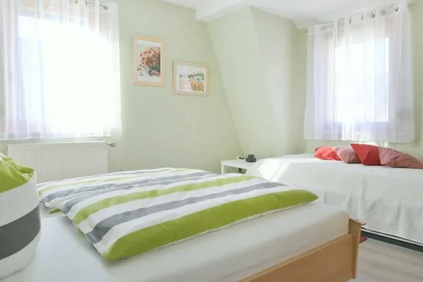 Bequem zu dritt schlafen  Ferienwohnung Bodenstein