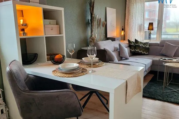 Wohnzimmer Holiday Residenz II Ferienwohnung Nordseeliebe