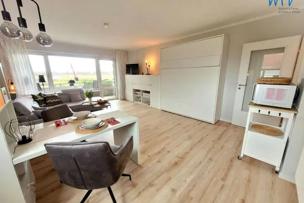 Wohnzimmer Holiday Residenz II Ferienwohnung Nordseeliebe