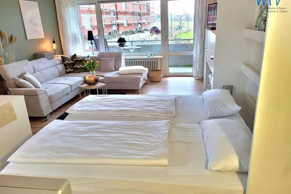 Schlafzimmer Holiday Residenz II Ferienwohnung Nordseeliebe