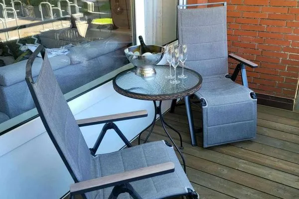 Balkon Holiday Residenz II Ferienwohnung Nordseeliebe