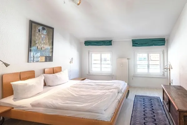 Ferienwohnung HafenPanorama Waren (Müritz) - Schlafzimmer  HafenPanorama