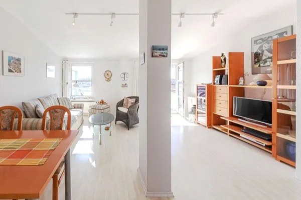 Ferienwohnung HafenPanorama Waren (Müritz) - helle Räume  HafenPanorama