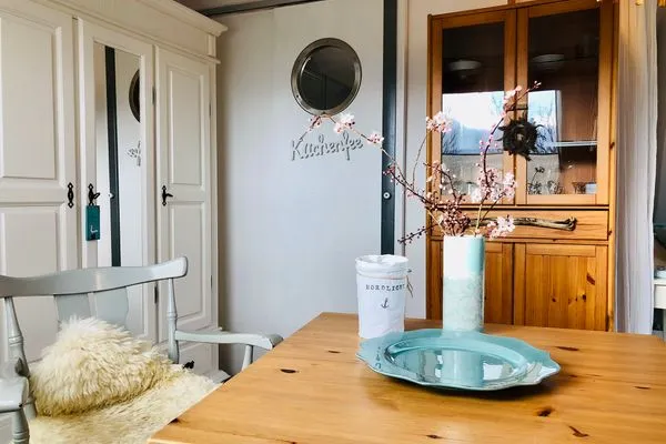 Essbereich im Wohnzimmer  Nordlicht