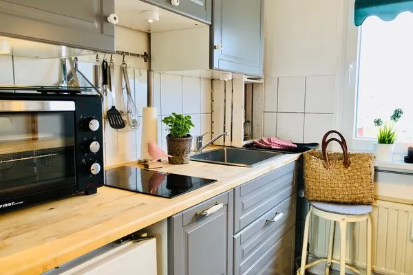 Kleine und funktionale Küchenzeile  Nordlicht