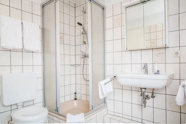 Badezimmer  Muschelbank