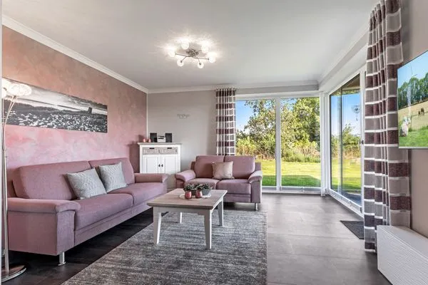 Wohnzimmer  Relax Bungalow Küstenperle