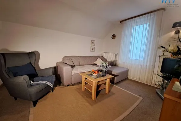 Wohnzimmer Haus Bonhuis Ferienwohnung Schwalbennest