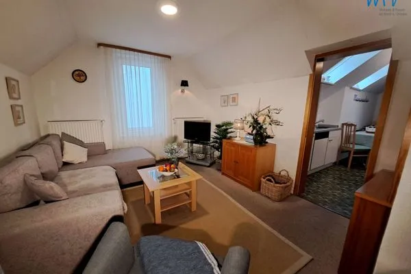 Wohnzimmer Haus Bonhuis Ferienwohnung Schwalbennest