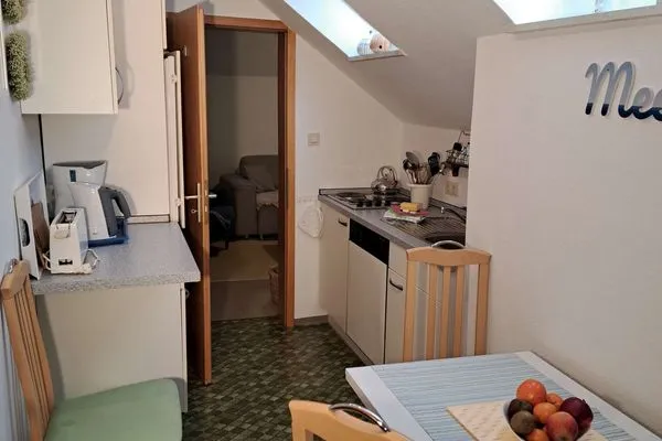 Küche / Küchenzeile Haus Bonhuis Ferienwohnung Schwalbennest