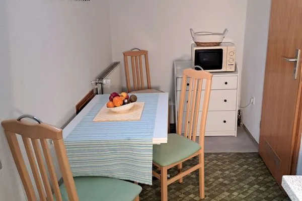 Küche / Küchenzeile Haus Bonhuis Ferienwohnung Schwalbennest