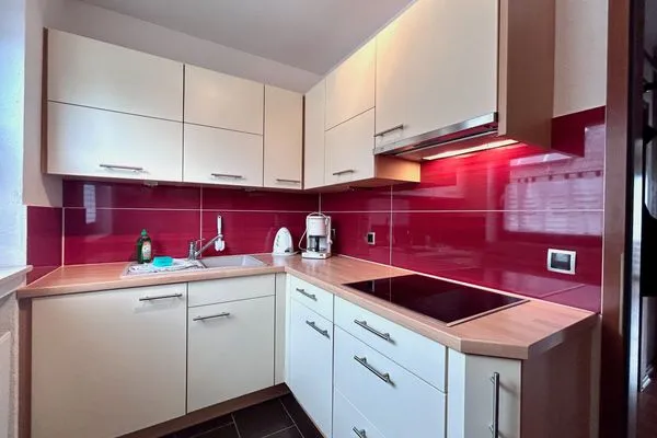  Ferienwohnung Kleine Seeperle Nonnenhorn - Küche