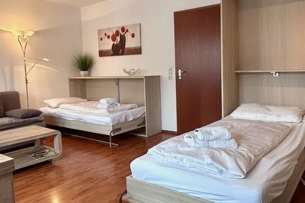  Ferienwohnung Kleine Seeperle Nonnenhorn - Schlafzimmer 1