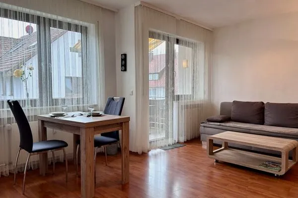  Ferienwohnung Kleine Seeperle Nonnenhorn - Wohnbereich