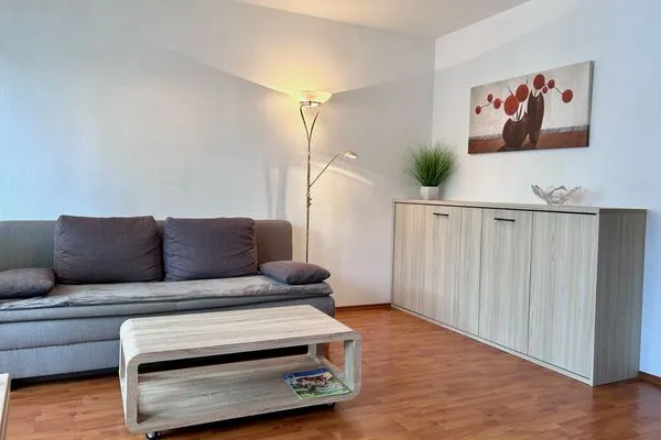  Ferienwohnung Kleine Seeperle Nonnenhorn - Wohnbereich