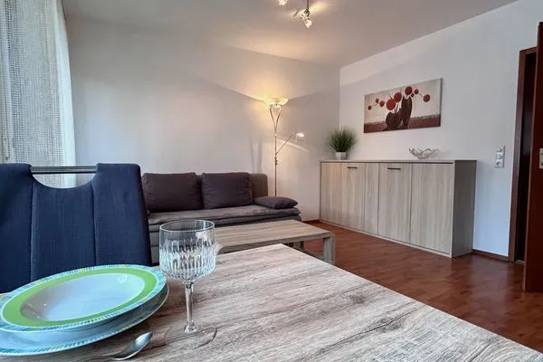  Ferienwohnung Kleine Seeperle Nonnenhorn - Wohnbereich