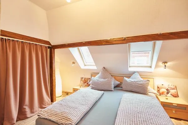 Schlafzimmer  Hus up de D  Studio