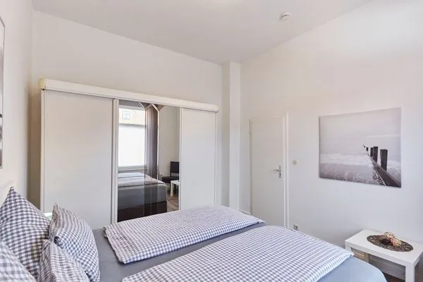 Schlafzimmer  Hus up de D - Ferienwohnung 1