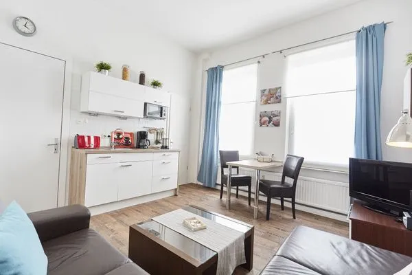 Wohnzimmer  Hus up de D - Ferienwohnung 1